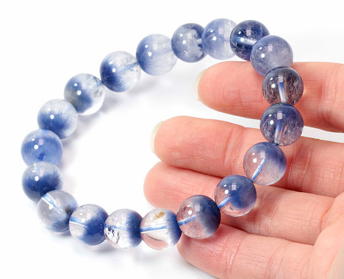 デュモルチライトインクォーツ　パワーストーン通販